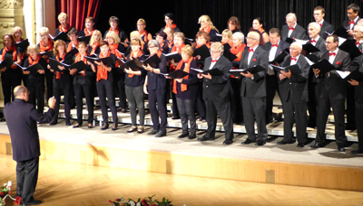 Singen beim WSCV-Jubiläum